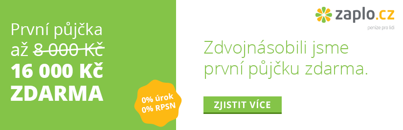 Půjčka Zaplo zdarma